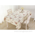 OEM Wholesale Embossed Beautiful Decoration PVC Tablecloth